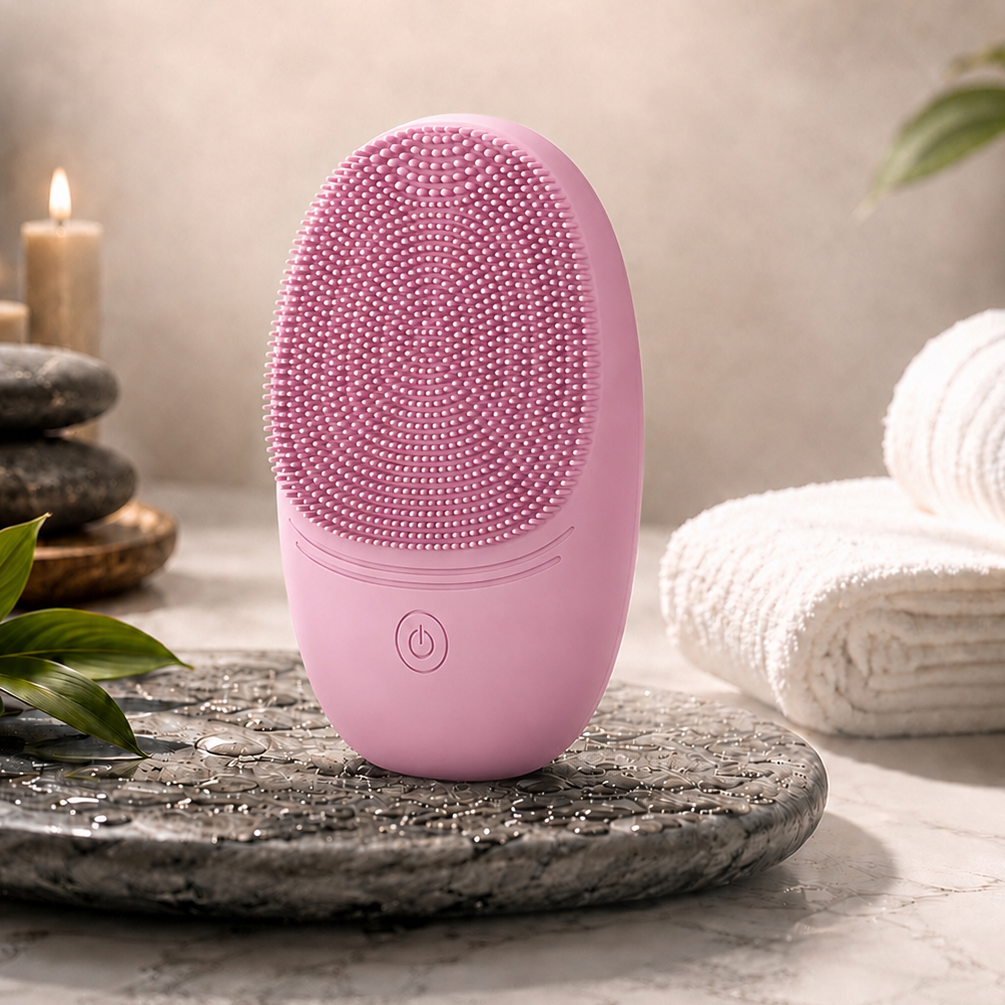 FlexiSilicone Facial Cleansing Brush