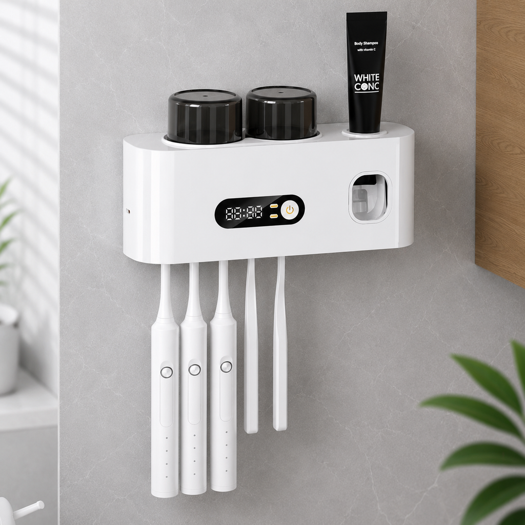 OralFlex Smart Toothbrush Organiser